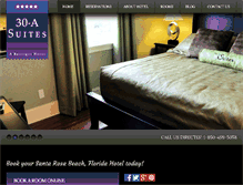 Tablet Screenshot of 30asuites.com